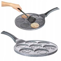 Patelnia do Naleśników Jajek 26cm szara BUŹKI