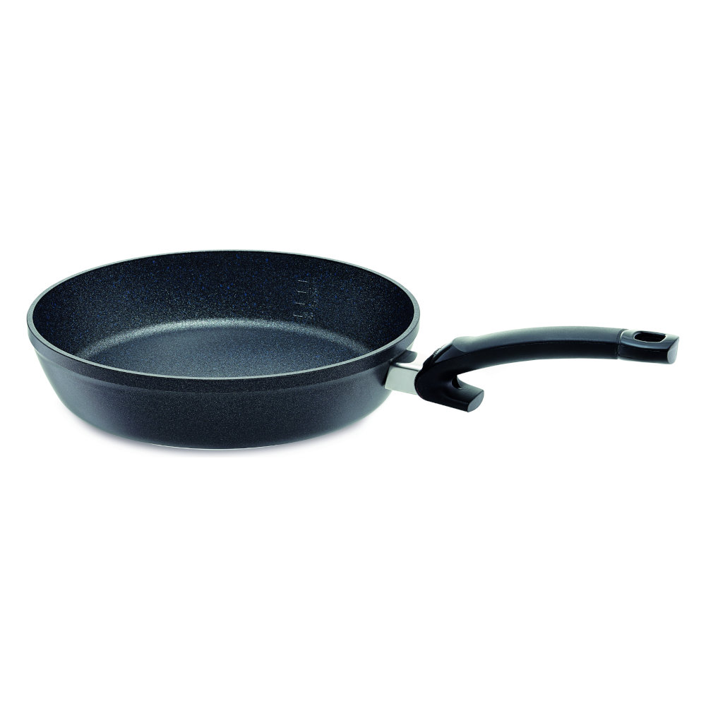 FISSLER Fissler Patelnia Adamant Comfort, Czarna, 24 Cm