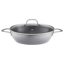Patelnia głęboka z pokrywą z powłoką Qualum Basic Bubble 28 cm AMBITION