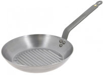 patelnia grillowa Mineral B Element 26 cm stal srebrna