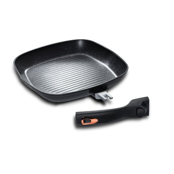Patelnia grillowa odpinany uchwyt BerlingerHaus BH-1953 Black Rose
