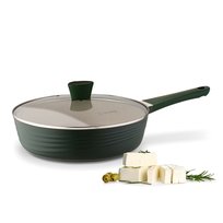 PATELNIA INDUKCJA patelnia Z POKRYWKĄ do duszenia 28cm Naturale Starke Pro