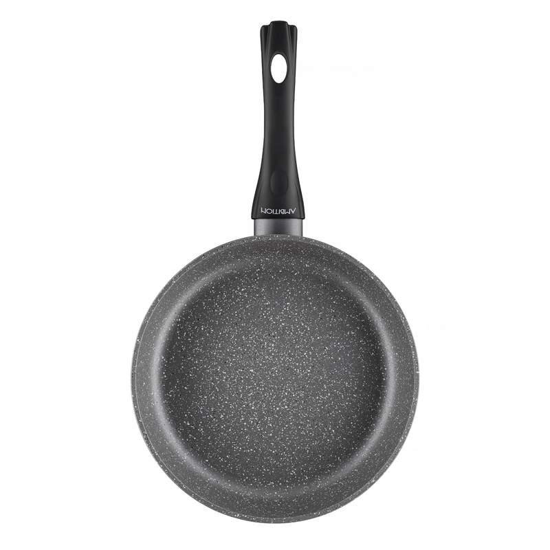 Patelnia Magnat Stone z powłoką Qualum Basic 30 cm AMBITION