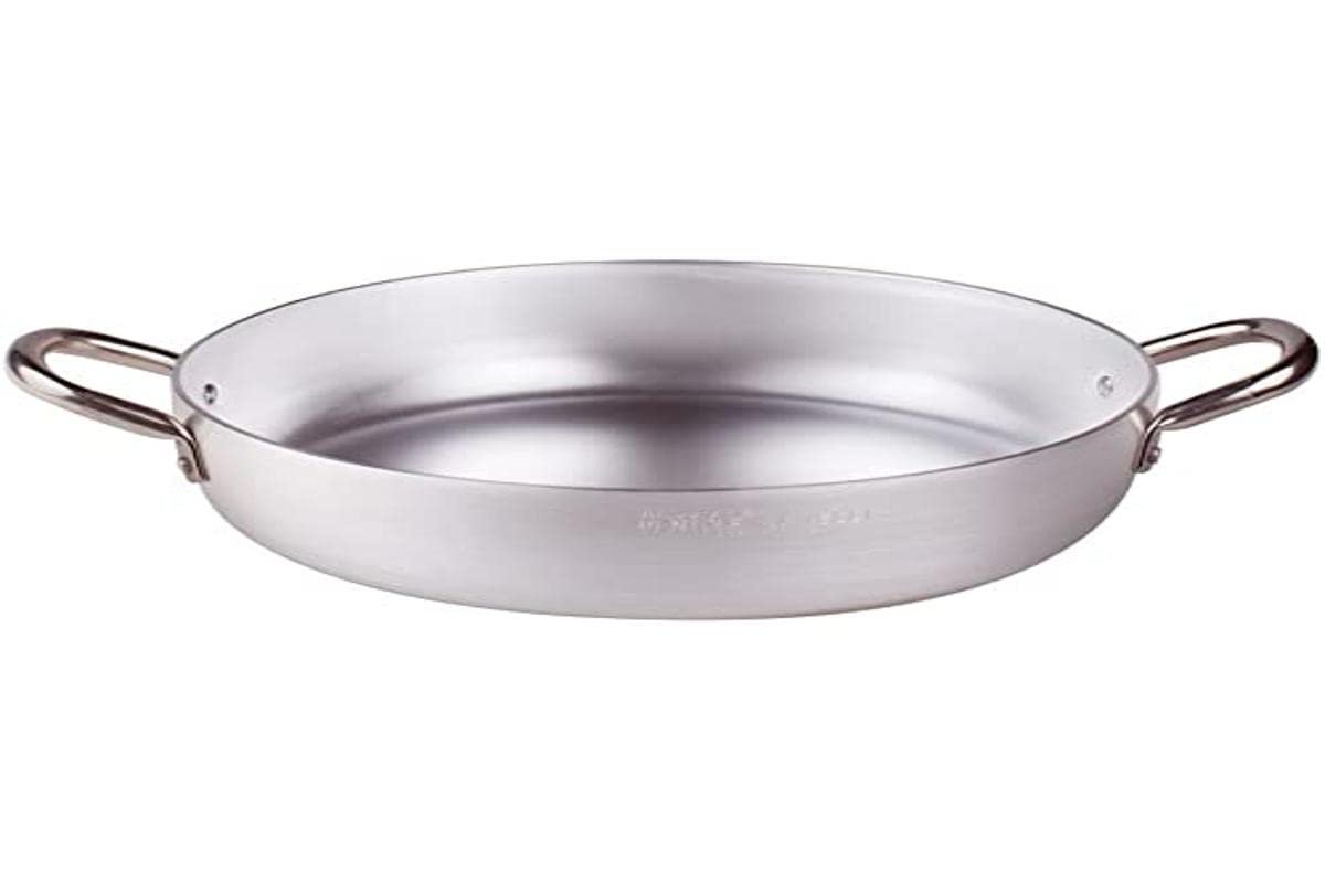 Pentole Agnelli Pcmx0316 Faitout Aluminium 16 Cm - 2 Poignées Inox - Cuisson Professionnelle Robuste