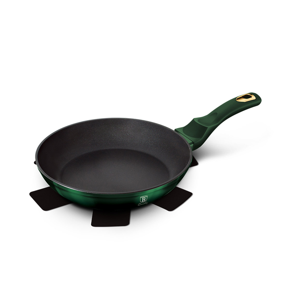 Patelnia tytanowa Berlinger Haus Emerald, zielony, 28 cm, BH/6048