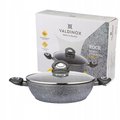 Patelnia VALDINOX Rock, 28 cm + pokrywka, aluminium - Altom
