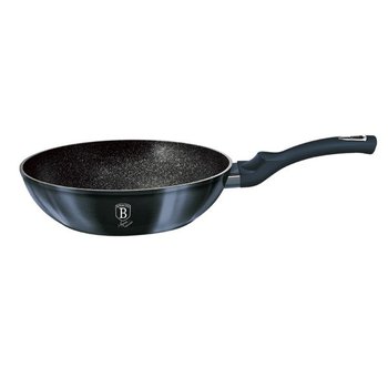 Patelnia wok Berlinger Haus Metallic Line Aquamarine Edition, morski, 28 cm - Berlinger Haus