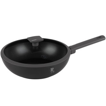 Patelnia wok z pokrywką 28cm BerlingerHaus Antracit BH-8124 - Berlinger Haus