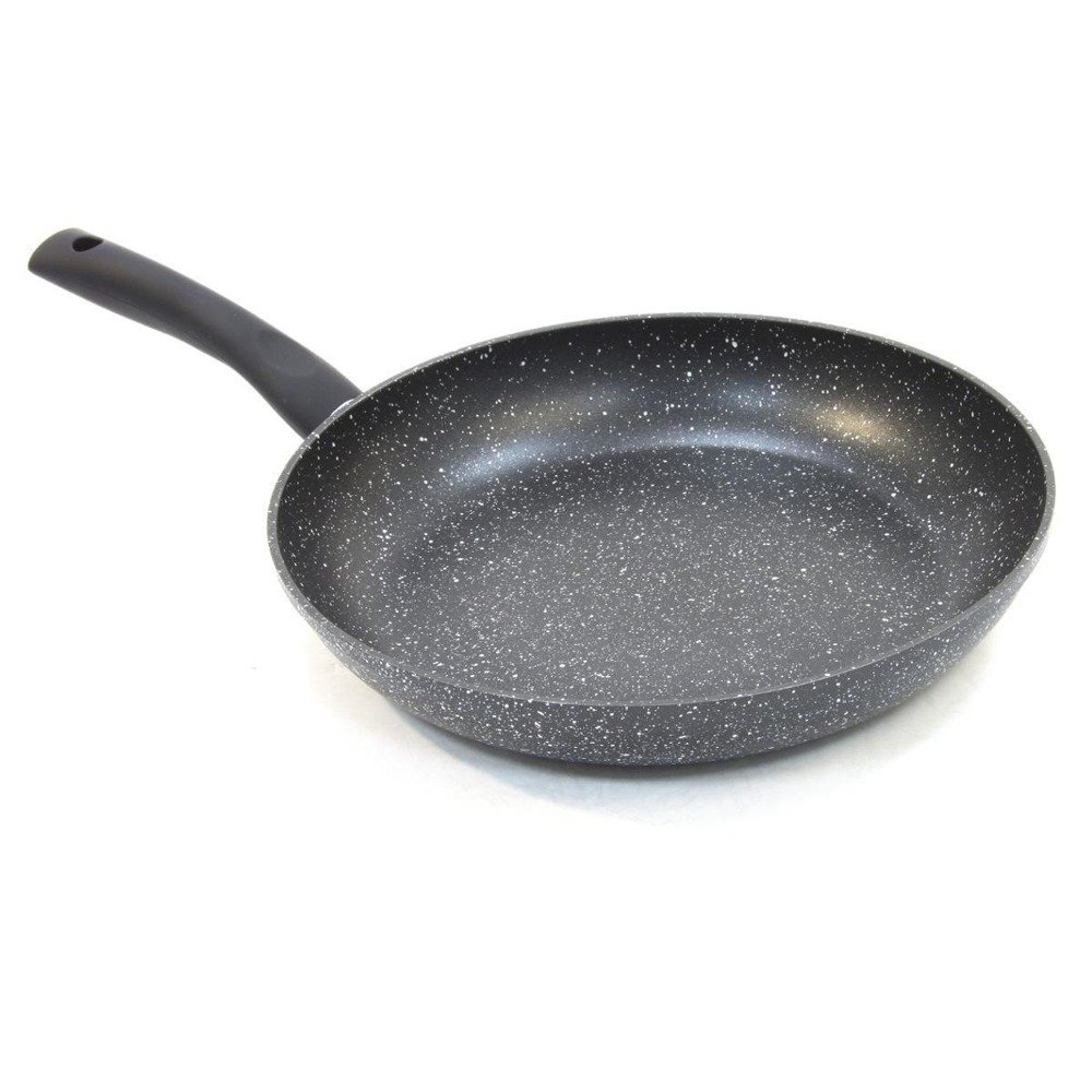 Patelnia z powłoką marmurową SECRET DE GOURMET, czarna, 20 cm