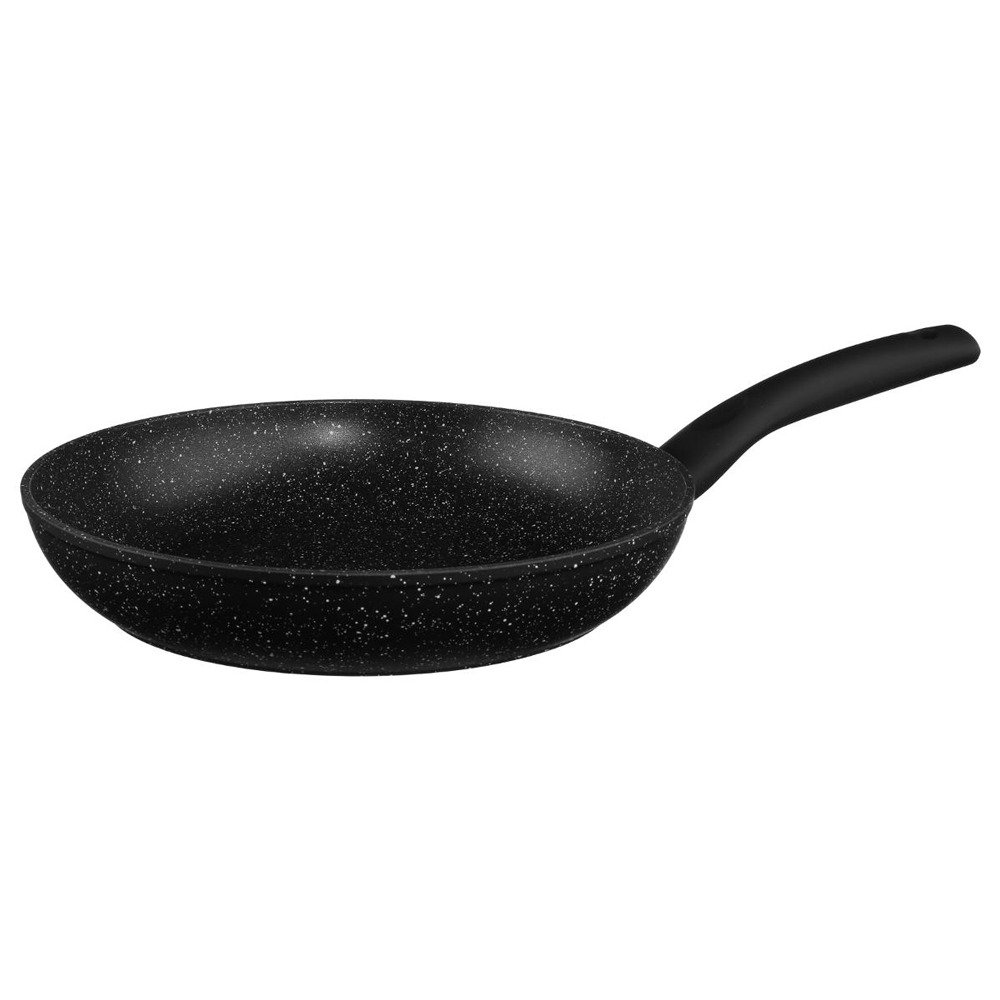 Patelnia z powłoką marmurową SECRET DE GOURMET, czarna, 28 cm
