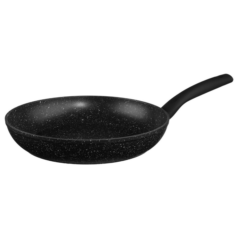 Patelnia z powłoką marmurową SECRET DE GOURMET, czarna, 30 cm