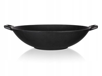 PATELNIA ŻELIWNA WOK czarna BANQUET 36,5 cm - Banquet