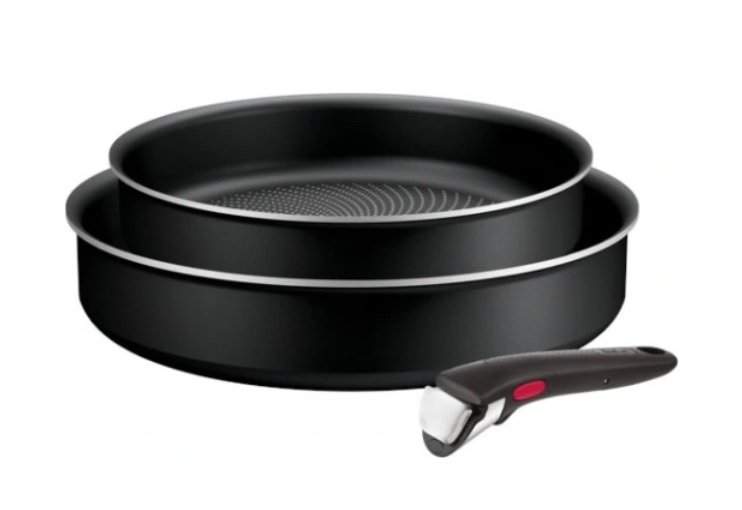Patelnie TEFAL Ingenio Generous Cook 22/26cm rączka INDUKCJA 3el ...