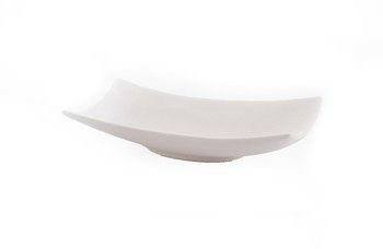 Patera ceramiczna Riso_2, 02, kremowa, 31x17x7 cm - Eurofirany