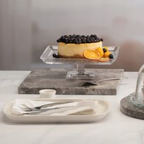 Patera Madlen na nóżce 24 cm PASABAHCE