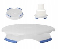 PATERA OBROTOWA DEKORATOR DO DEKORACJI CIAST TORTU 28cm