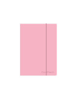 PATIO, Brulion A5 80K Linia Z Gumką Coolpack Pastel Powder Pink CoolPack