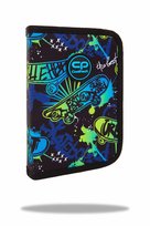 PATIO, piórnik jednoklapkowy bez wyposażenia coolpack clipper skate night CoolPack