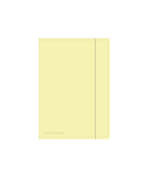 Patio, Teczka na dokumenty A4 na gumkę Pastel Powder Yellow CoolPack  - CoolPack