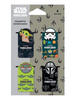 PATIO, Zakładka magnetyczna Disney Fashion Mandalorian, 4 szt.