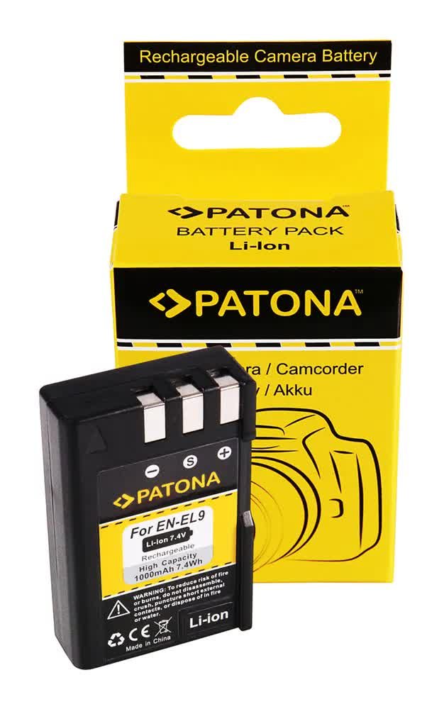 Фото - Акумулятор для камери Patona Akumulator EN-EL9 PA-AK-1040