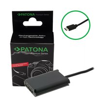 PATONA Premium Adapter Dummy akumulatora Sony NP-BX1 z USB-C – do Sony Cyber-shot DSC-RX100 / RX1 / HX50V / HX300 / WX300
