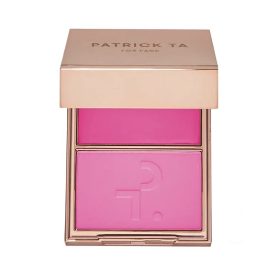 Patrick Ta She’s that girl クリーム＆パウダーチーク Patrick Ta She's That Girl Double-Take Crème & Powder Blush
