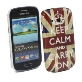 Patterns Samsung Galaxy S3 Mini Keep Calm And Carry On - Bestphone