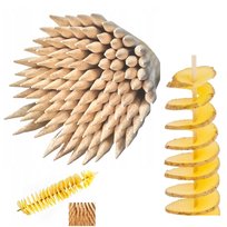 Patyczki do Zakręconych ziemniaków 45cm 5mm Długie Solidne Patyki grot PZH