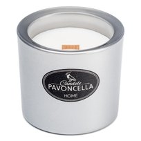 Pavoncella Świeczka Grande srebrna Apple pie 170g