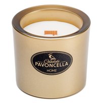 Pavoncella Świeczka Grande złota Clementine Cupcake 170g