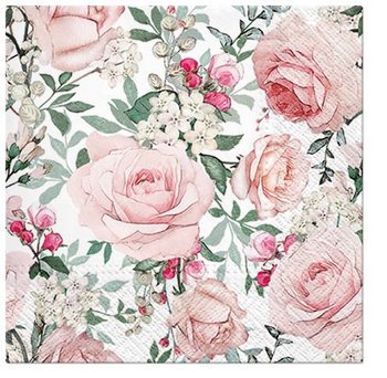 Paw Decor Collection, Serwetki Gorgeous Roses - PAW