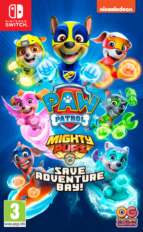 Zdjęcia - Gra Namco Bandai Paw Patrol: Mighty Pups Save Adventure Bay (Psi Patrol: Kosmopieski ratują 