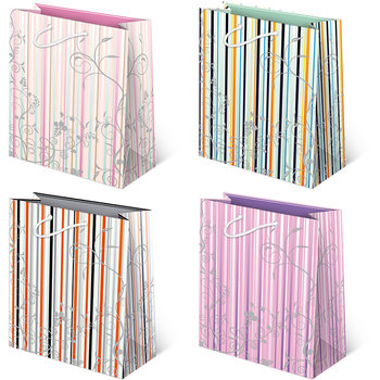 PAW S.C., Torebki Ozdobne T8-93 Paski 10 Sztuk - PAW S.C.