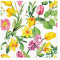 Paw, Serwetki, 33x33cm, żonkile i tulipanu&nbsp;-&nbsp;Paw Decor Collection