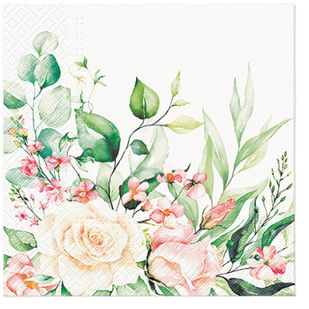 Paw, Serwetki, Floral Moments, 33x33cm - Paw Decor Collection