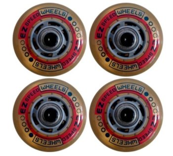PB, Kółka z łożyskiem do łyżworolek, 76 mm - PB