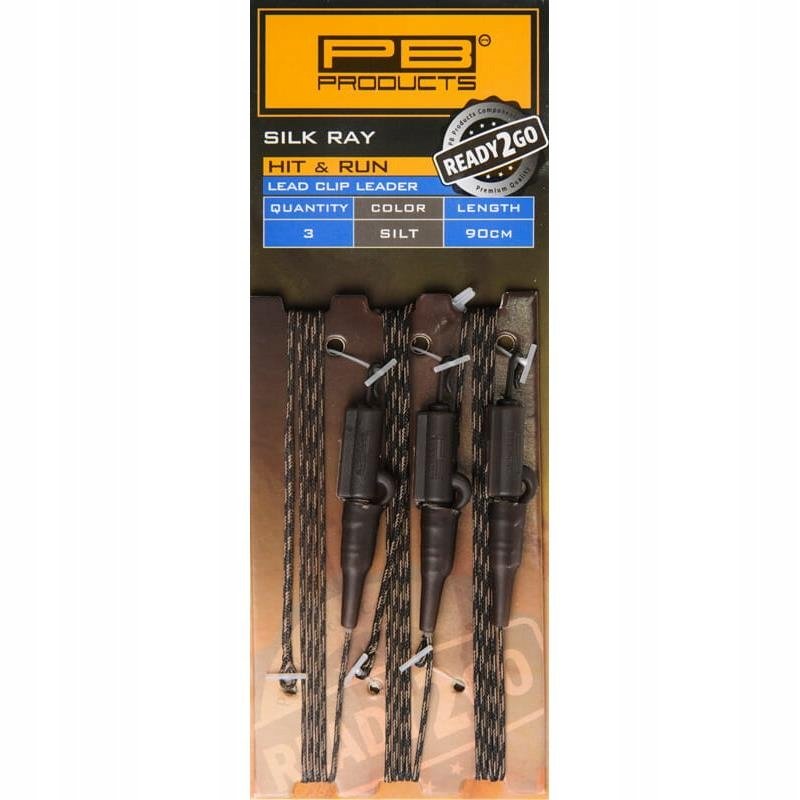 PB Products R2G SR Hit & Run Leadclip Leader 90 Gravel 3szt. - PB ...