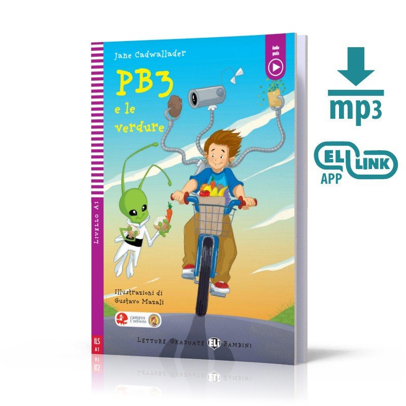 PB3 e la verdure książka + audio online A1
