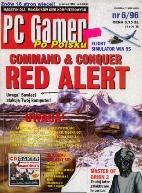 PC Gamer Po Polsku Nr 6 / 96 - Opracowanie zbiorowe | Książka w Empik