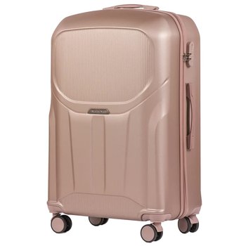 PDT01, Duża walizka podróżna Wings L Rose Gold - Inna marka