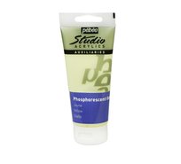 Pebeo Studio - Fosforyzujący Żel         Akrylowy 100 ml.- Yellow