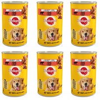 PEDIGREE Adult Wołowina w galaretce - mokra karma dla psa - 6x400g