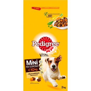 PEDIGREE sucha karma dla psa małe rasy z kurczakiem i warzywami 2 kg - Pedigree