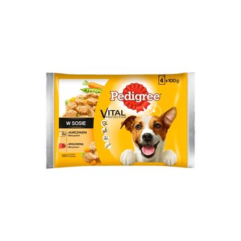 Pedigree Vital Protection w sosie 100g x 4 (multipak x 1) - Pedigree