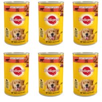 PEDIGREE Wołowina w galaretce 6x1200g