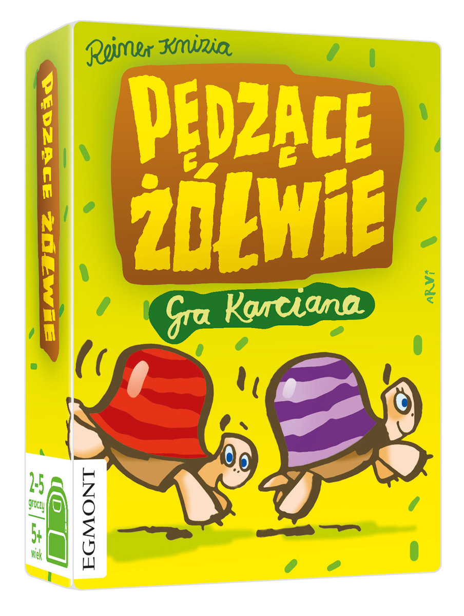 Pędzące Żółwie, gra karciana, Egmont-Zdjęcie-0