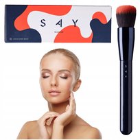 Pędzel do nakładania podkładu SAY MAKE UP nr 8 syntetyczne włosie gładkie