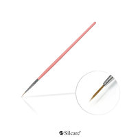 Pędzelek do zdobień #0 Pink Silcare