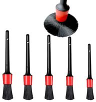 Pędzle detalingowe do czyszczenia samochodu zestaw 5szt szczelin